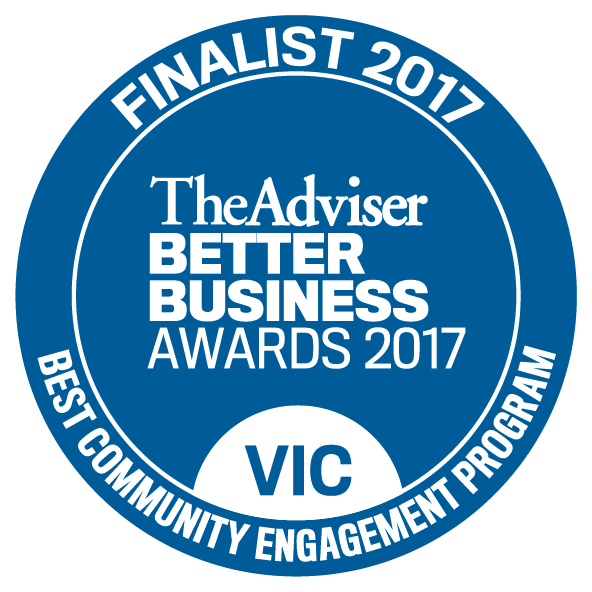 The Adviser Better Business Awards 2017 — VIC — Best Community Engagement Program — Finalist