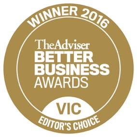 The Adviser Better Business Awards 2016 — VIC — Editor’s Choice — Winner